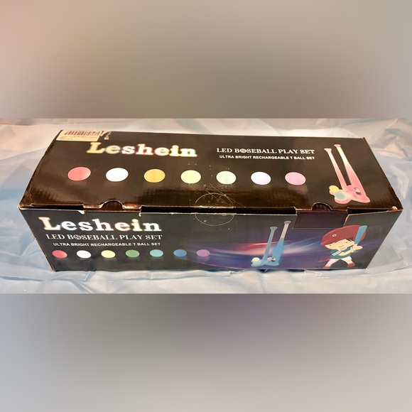 LED Light Up Tee Ball Set for Toddlers Rechargeable PINK Brand New - Picture 6 of 11